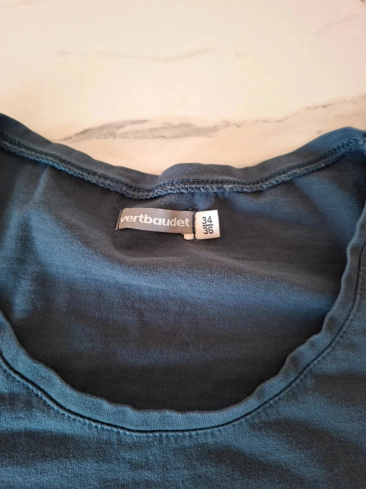 Tee-shirt ML de grossesse T34/36 - Vertbaudet – photo 3